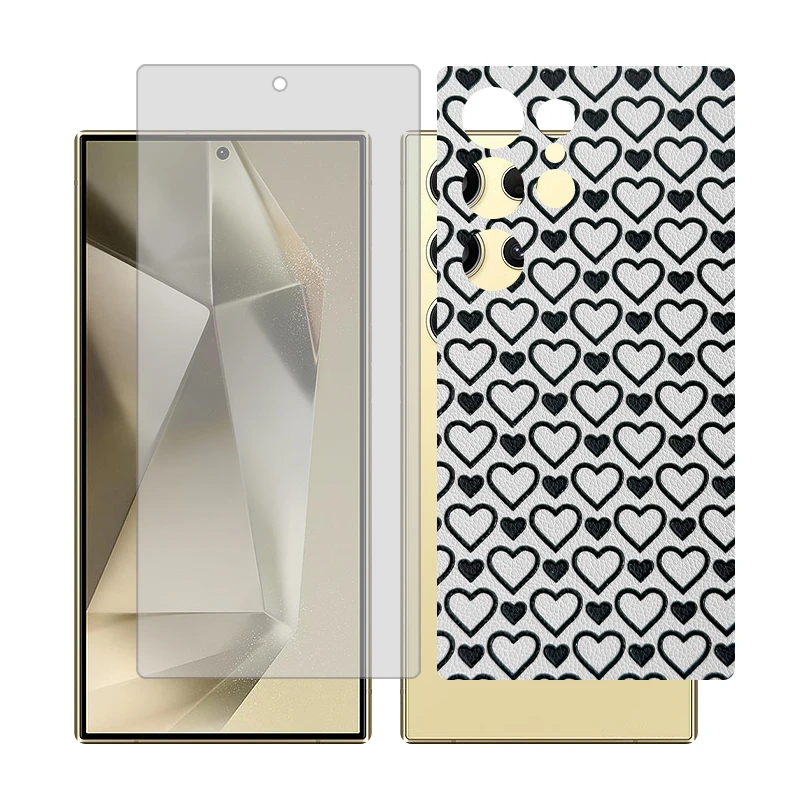محافظ صفحه نمایش مات گلس مدل Together مناسب برای گوشی موبایل سامسونگ Galaxy S23 Ultra به همراه برچسب پوششی