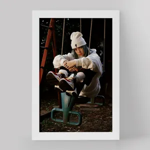 تابلو خندالو مدل بیلی آیلیش Billie Eilish کد 19153