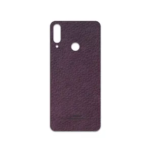 MAHOOT Purple-Leather Cover Sticker for LG W30