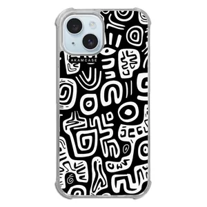 AKAM AMC-WTA15-DOODLE6 Cover For Apple iPhone 15