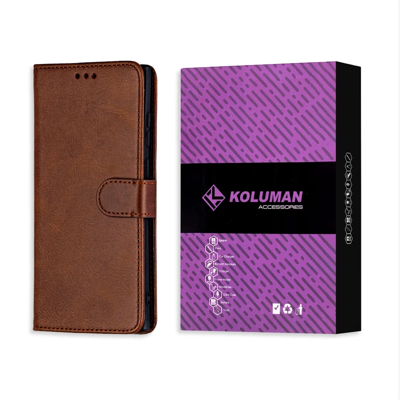 کیف کلاسوری کلومن مدل LEATHERN مناسب برای گوشی موبایل سامسونگ GALAXY A04S