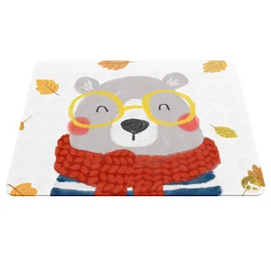 Hoomero Fantasy Bear and Fall A1672 Mousepad