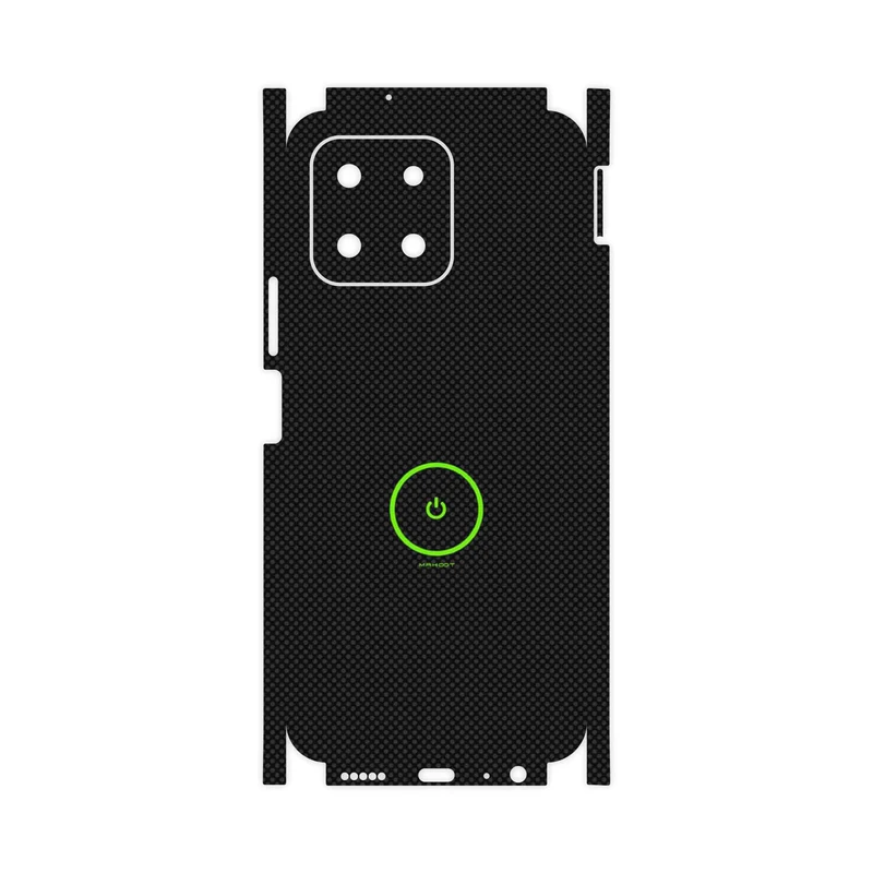 برچسب پوششی ماهوت مدل Minimal Power Button-FullSkin مناسب برای گوشی موبایل آنر X6