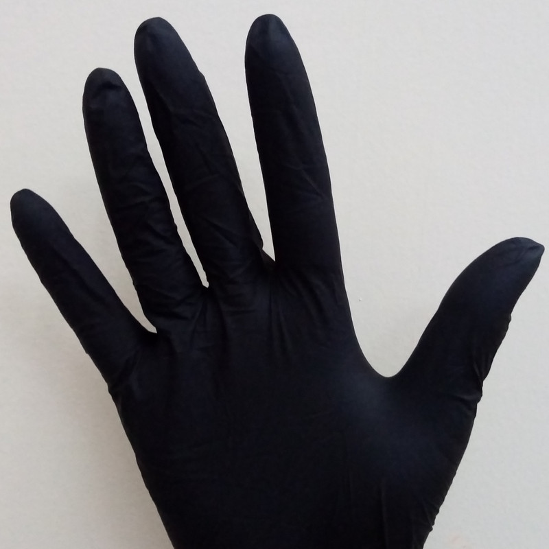 دستکش لاتکس نیتریل نایس گلاو مدل تاتو کاری سایز اسمال بسته 100 عددی