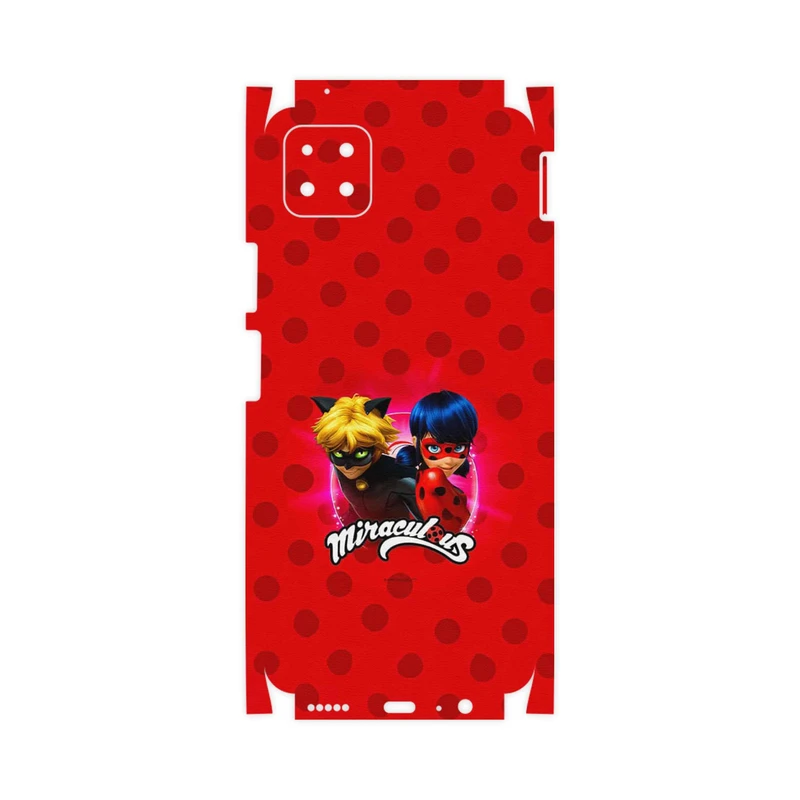 برچسب پوششی ماهوت مدل Ladybug and Cat Noir-FullSkin مناسب برای گوشی موبایل هوآوی Nova Y60