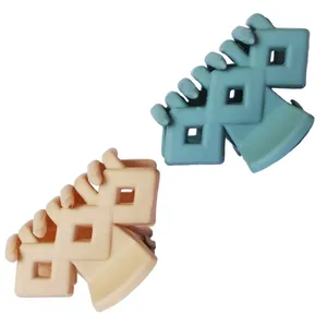 کلیپس مو زنانه مدل پاستیلی مجموعه 2 عددی