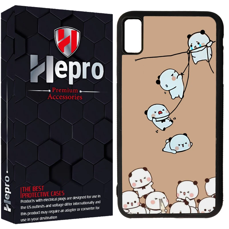 کاور هپرو طرح فانتزی مدل TPU مناسب برای گوشی موبایل اپل IPHONE X / XS