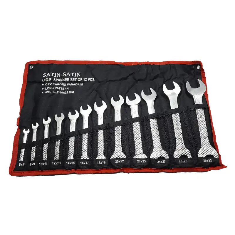 آچار دو سر تخت مدل 6732 مجموعه 12 عددی