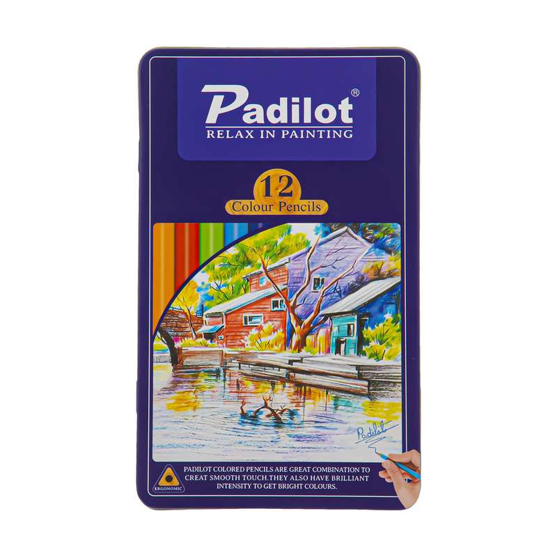 مداد رنگی 12رنگ پادیلوت مدل F-810212-2