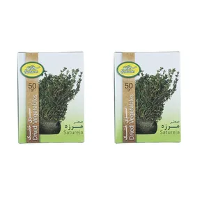 سبزی مرزه خشک سبزان - 50 گرم بسته 2 عددی 
