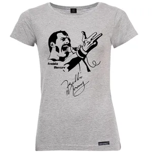 تی شرت آستین کوتاه زنانه 27 مدل Freddie Mercury کد MH935