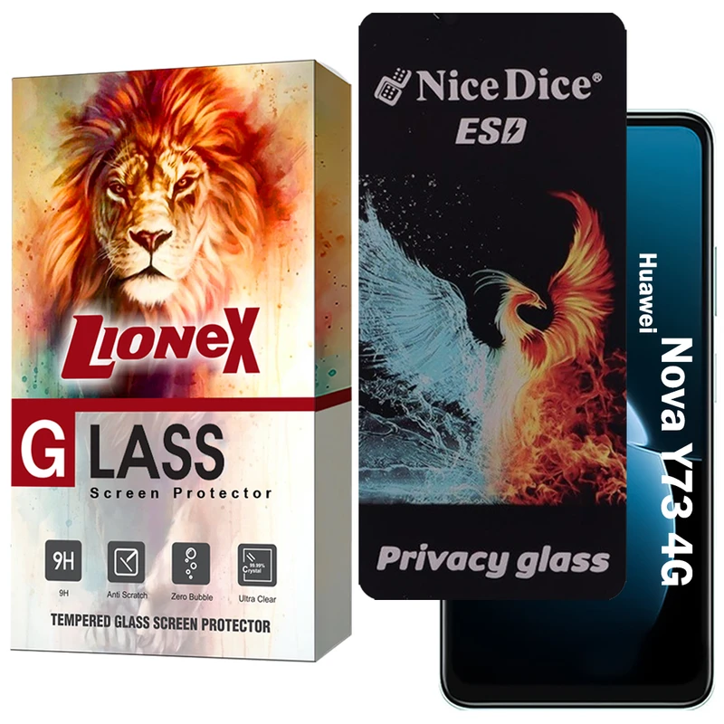 محافظ صفحه نمایش لایونکس مدل LND7 مناسب برای گوشی موبایل هوآوی Nova Y73 4G 