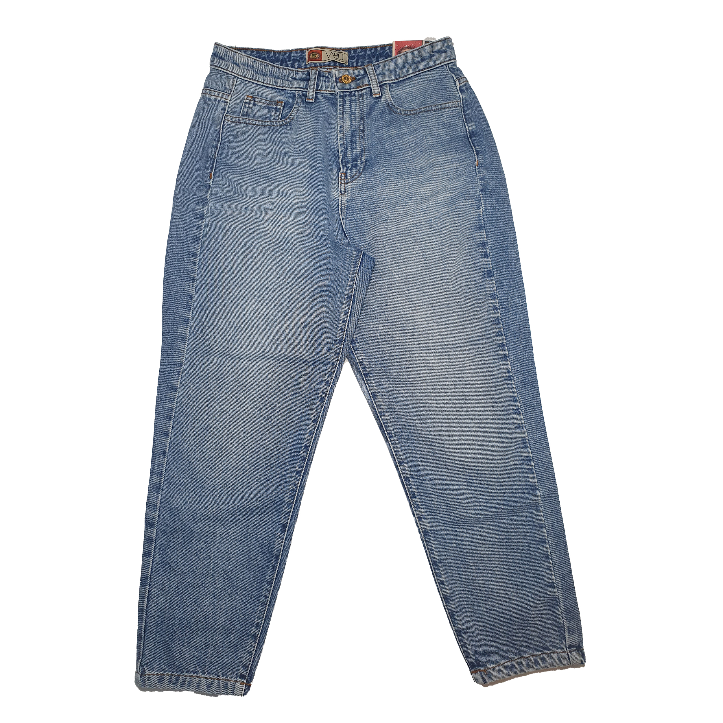 شلوار جین زنانه مدل mom-style-202114