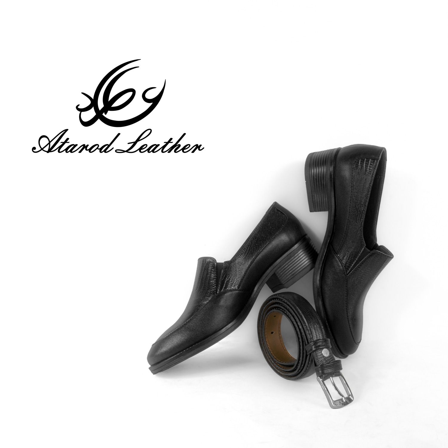 کمربند زنانه چرم عطارد مدل چرم طبیعی کد B49 -  - 11