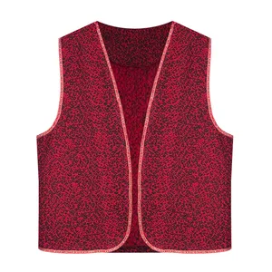 جلیقه زنانه مدل فوتر پشمی یلدا کد AK1471