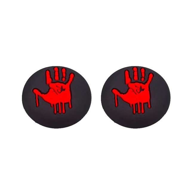 روکش آنالوگ دسته بازی طرح blood hand مدل RAS03 بسته دو عددی