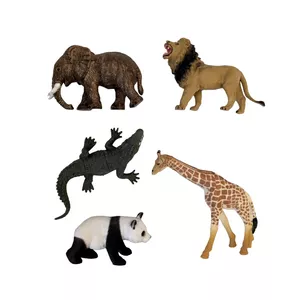 فیگور مدل باغ وحش حیوانات کد 176 مجموعه 5 عددی