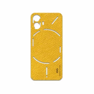 MAHOOT Mustard-Leather Cover Sticker for Nothing Phone 2