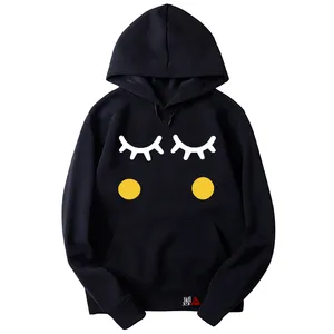 هودی دخترانه مدل  چشم کد T13 رنگ سرمه ای