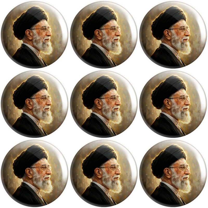 پیکسل طرح رهبر شهید امام خامنه‌ای کد 1 مجموعه 9 عددی