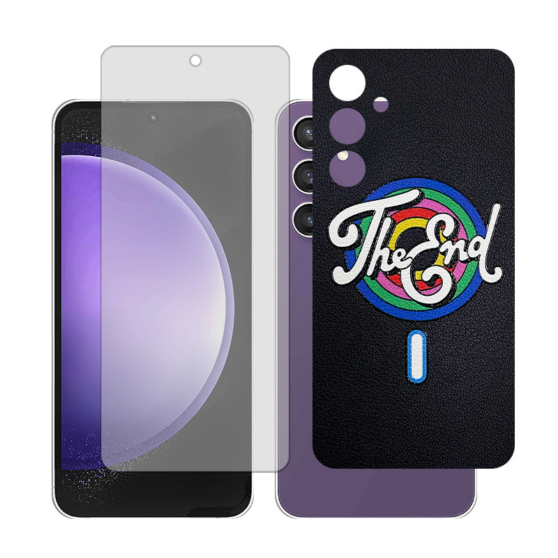 محافظ صفحه نمایش مات گلس مدل Together مناسب برای گوشی موبایل سامسونگ Galaxy A55 به همراه برچسب پوششی 