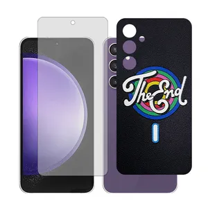Glass Together model transparent Screen Protector Suitable for Samsung Galaxy S23 FE Mobile Phone with Back cover sticker