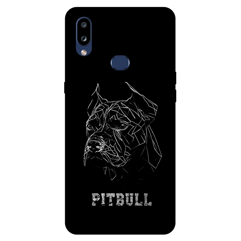 کاور مگافون طرح پیتبول مدل 1883 مناسب برای گوشی موبایل سامسونگ Galaxy A10 S  