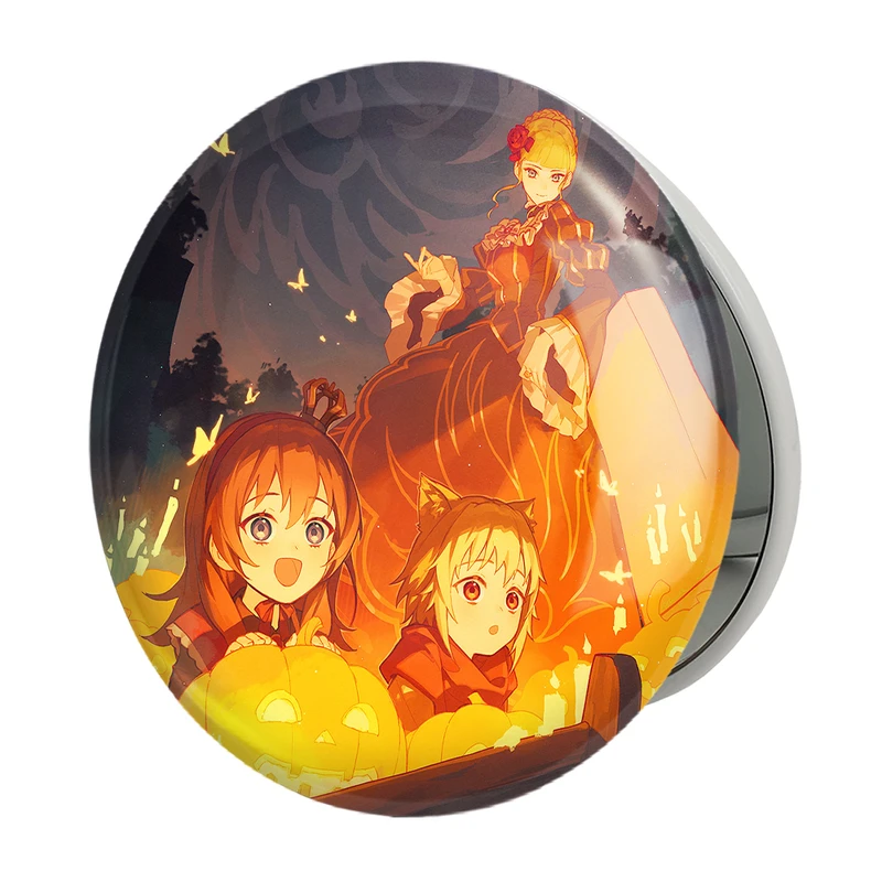 آینه جیبی خندالو طرح بازی اومینکو (Umineko) مدل تاشو کد 34577