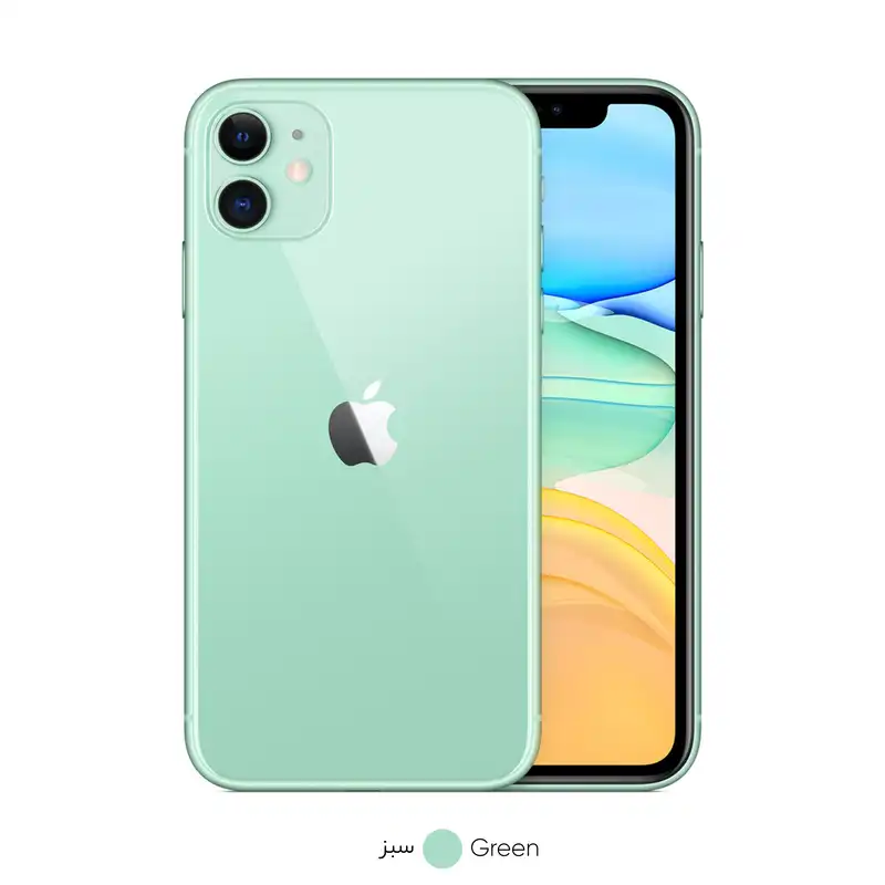 گوشی موبایل اپل مدل iPhone 11 LZA تک سیم کارت ظرفیت 128 گیگابایت و رم 4 گیگابایت