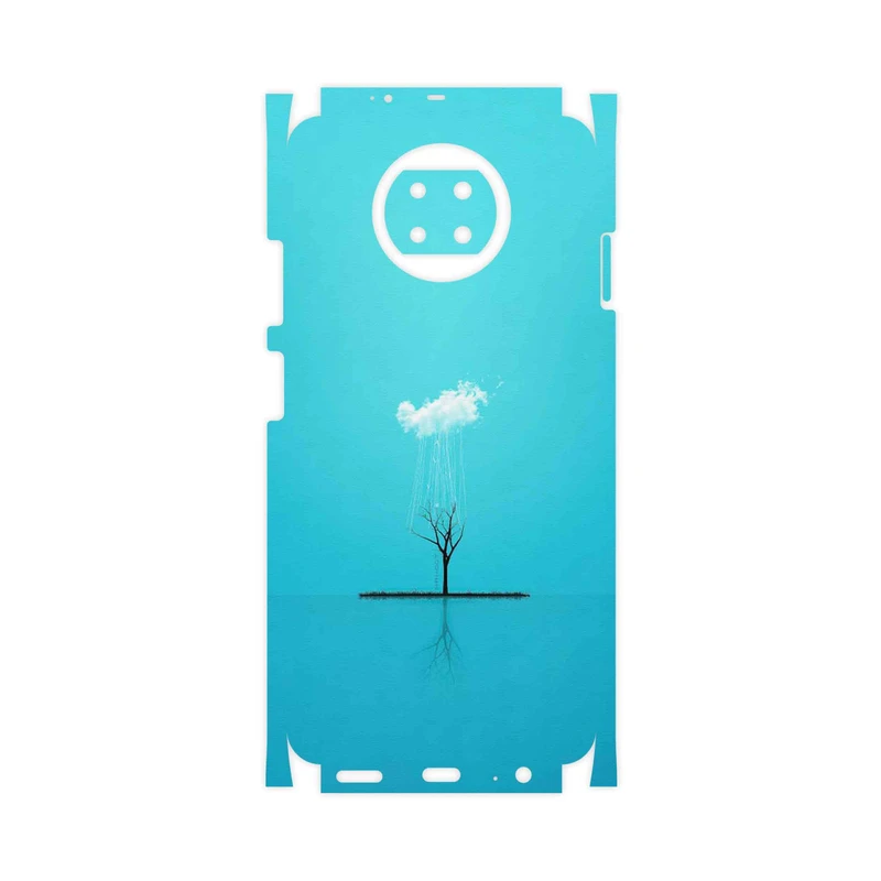 برچسب پوششی ماهوت مدل Minimal Tree-FullSkin مناسب برای گوشی موبایل شیائومی Redmi Note 9T