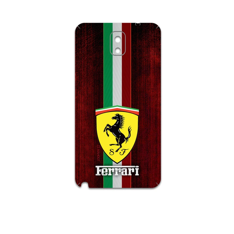 برچسب پوششی ماهوت مدل Ferrari مناسب برای گوشی موبایل سامسونگ Galaxy Note 3