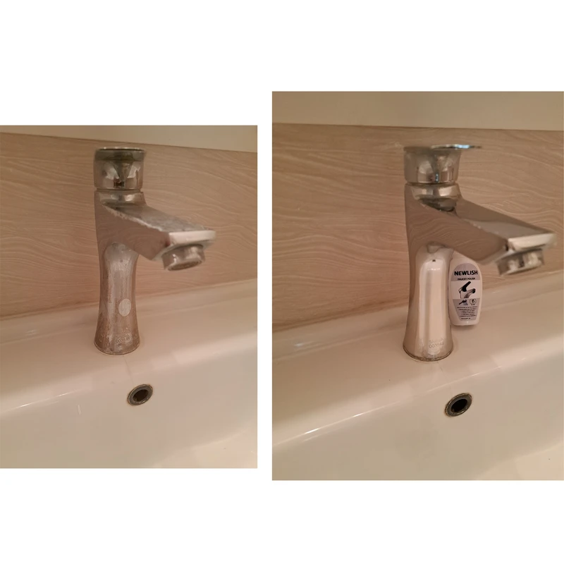 عکس شماره 11 : پولیش براق کننده شیرآلات نیولیش مدل 10 حجم 50 میلی لیتر