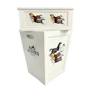 ست سطل و جای دستمال کاغذی مدل 296