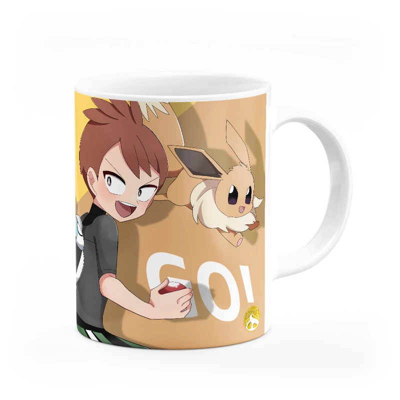 ماگ هومرو طرح انیمه پوکمون Pokemon مدل MG2329