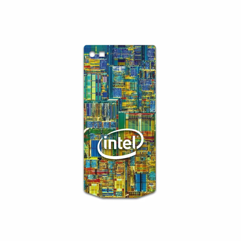 برچسب پوششی ماهوت مدل Intel-Brand مناسب برای گوشی موبایل بلک بری P9982