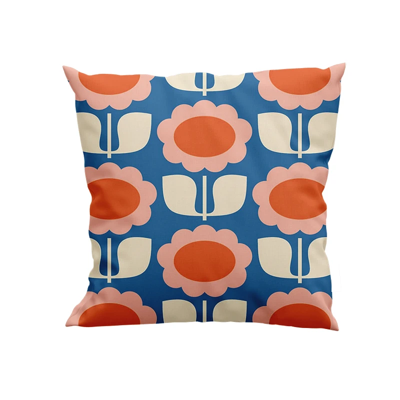 کوسن مدل گل های فانتزی کد DKK625