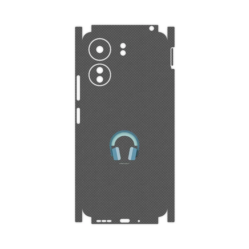 برچسب پوششی ماهوت مدل Minimal Headphone Icon-FullSkin مناسب برای گوشی موبایل شیائومی Poco C65
