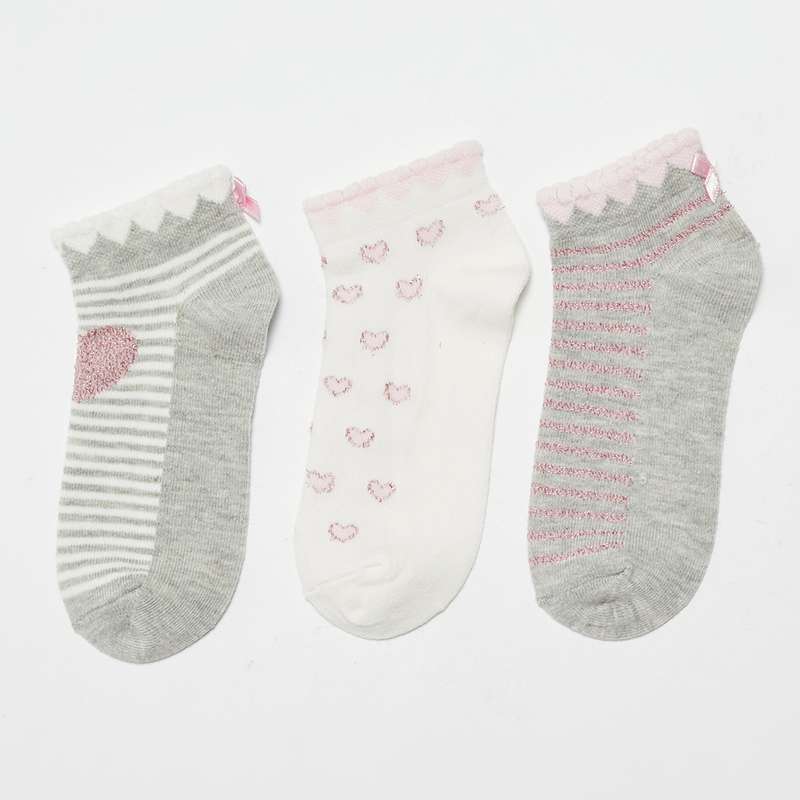 جوراب دخترانه ال سی وایکیکی مدل S1EB77Z4 مجموعه 3 عددی