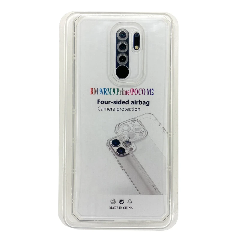 کاور مدل Clear Airbag مناسب برای گوشی موبایل شیائومی Redmi 9 / Redmi 9 Prime / POCO M2