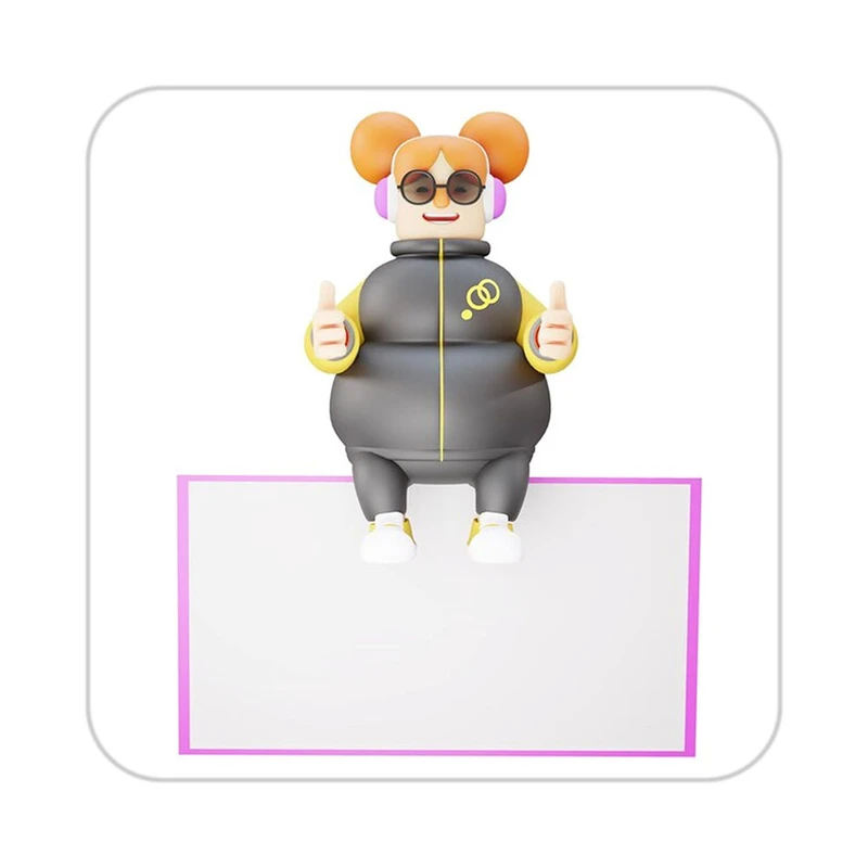 زیر لیوانی کاکتی طرح حیوانات کارتونی مدل mp27242