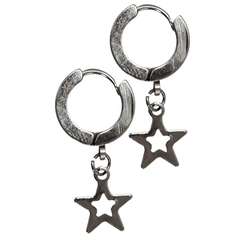 گوشواره زنانه طرح ستاره کد RKH_1409