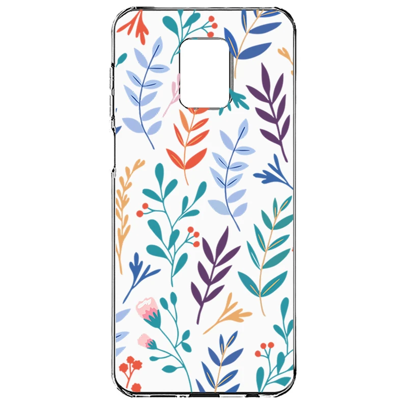 کاور طرح Tiny Leaves مناسب برای گوشی موبایل شیائومی Redmi Note 9S / Note 9Pro