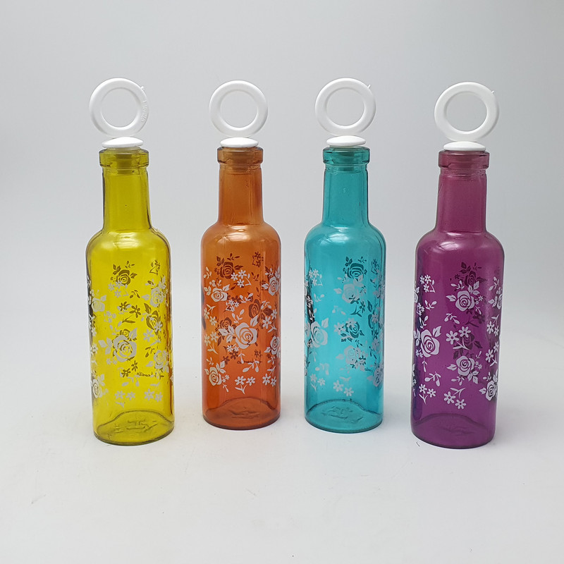 ظرف روغن طرح شکوفه کد 5350