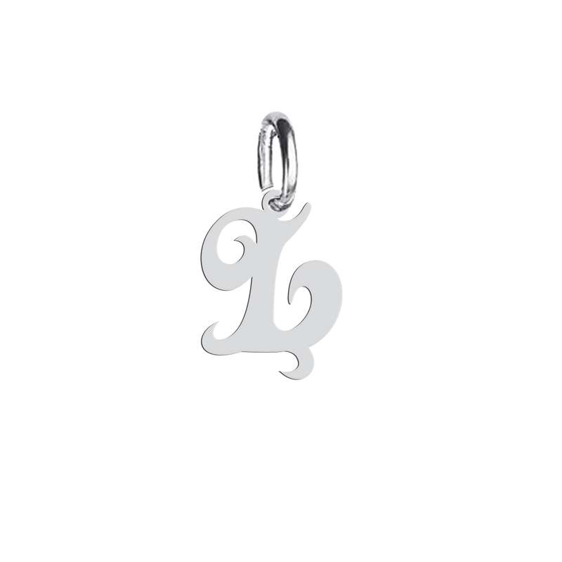 آویز گردنبند نقره هایکا طرح حرف L مدل h.n 794