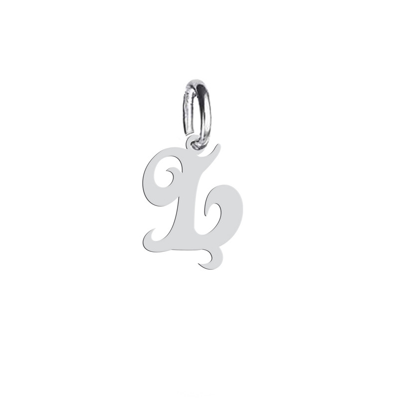 آویز گردنبند نقره هایکا طرح حرف L مدل h.n 794