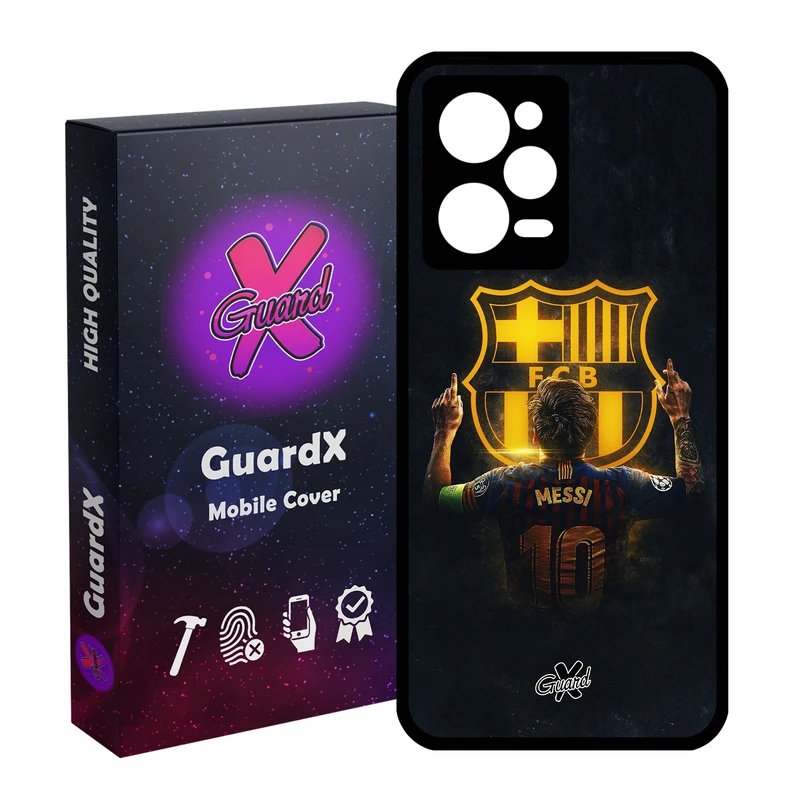 کاور گارد ایکس طرح Messi مدل Glass10196 مناسب برای گوشی موبایل شیائومی Redmi Note 12 Pro 5G/Poco X5 Pro 5G/Note 12 Pro Pro speed