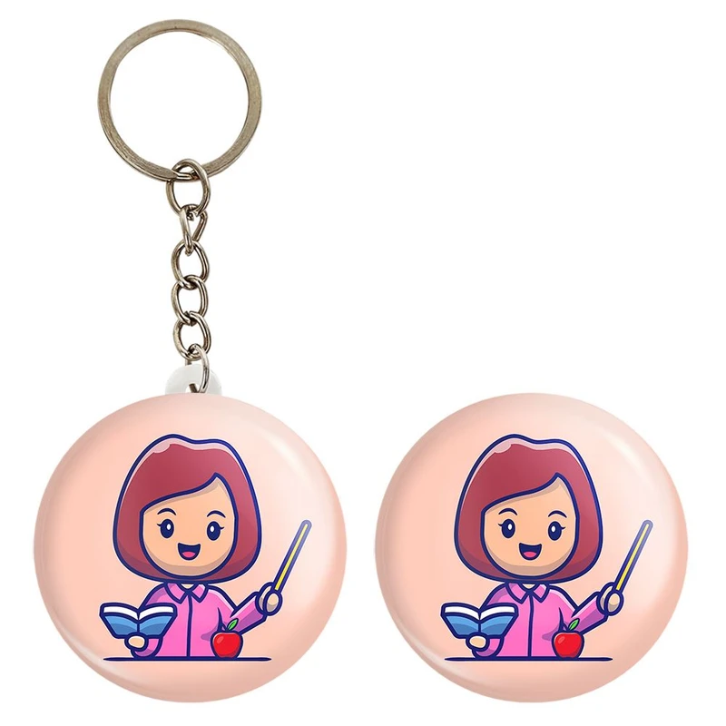 پیکسل خندالو مدل معلم کد 29369 به همراه جاکلیدی