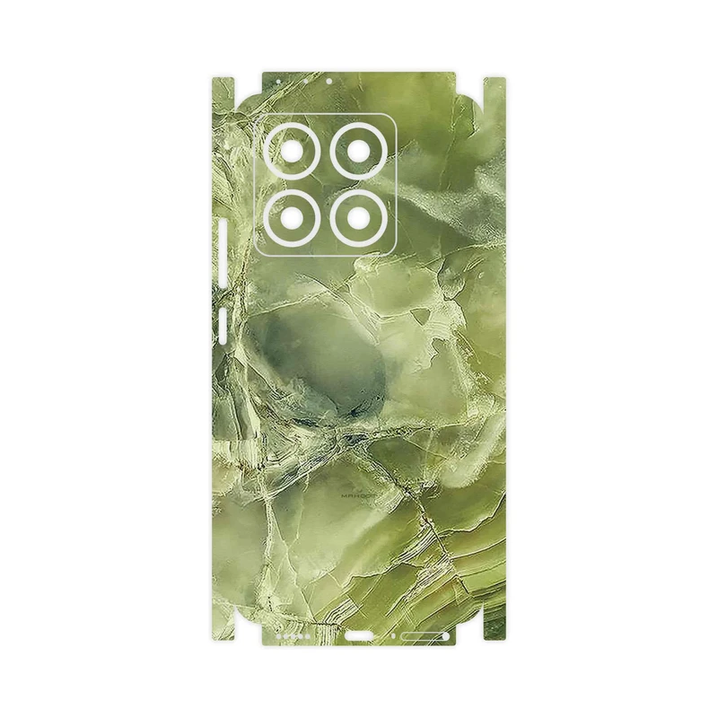 برچسب پوششی ماهوت مدل Green_Crystal_Marble-FullSkin مناسب برای گوشی موبایل شیائومی 14T