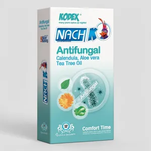 کاندوم کدکس مدل Antifungal بسته 12 عددی