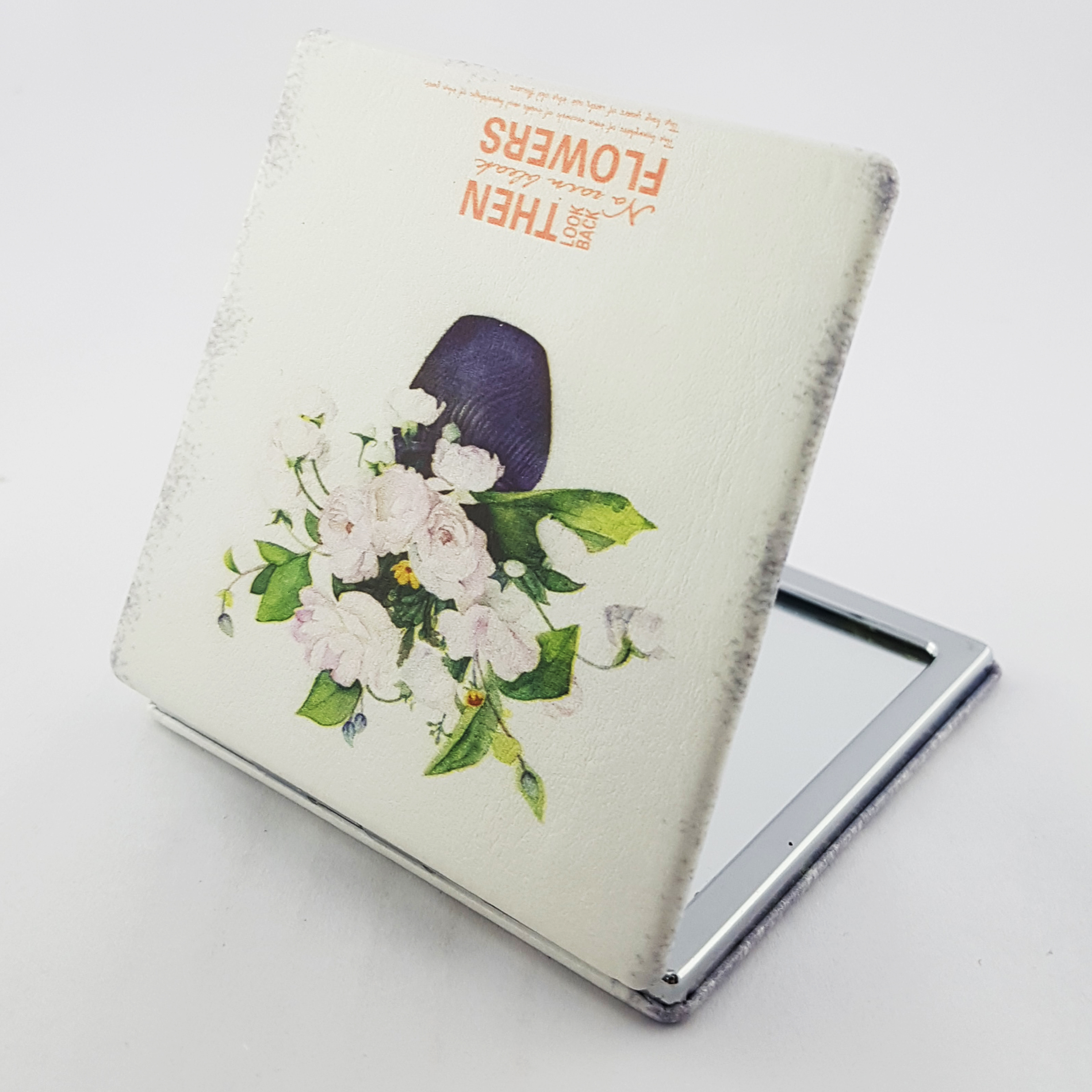 آینه جیبی طرح دسته گل کد Bl-54